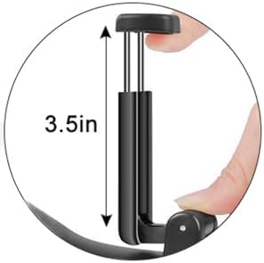 2 in 1 Car Headrest Hook with Cell Phone Holder, Universal for Purses and Bags, 360 Rotation, Silver