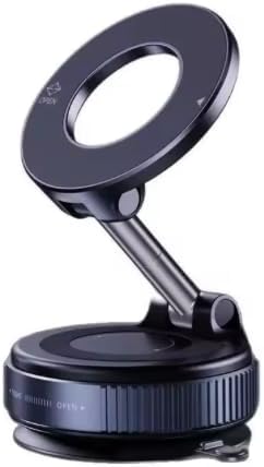 DashDok for Magsafe Car Mount Magnetic Phone Holder for Car Phone Holder Mount Dash Mounted Holders Cell Phone Holders for Your Car Accessories for Women Men for iPhone 17 16 15 14 (Black)
