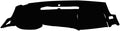 Dashboard Cover Compatible with 2007-2013 Chevy Silverado GMC Sierra with Two Glove Boxes Dash Cover Mat Black Premium Carpet