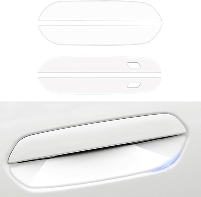 Car Exterior Door Handle Sticker Compatible with BMW X3 M50 xDrive 2025 2026, Door Handle Protector Trim (Transparent)