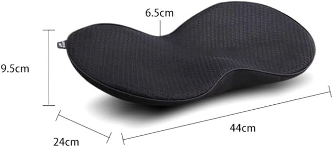 Comfortable Memory Foam Car Seat Cushion with Lumbar Support for Long Road Trips and Office Days