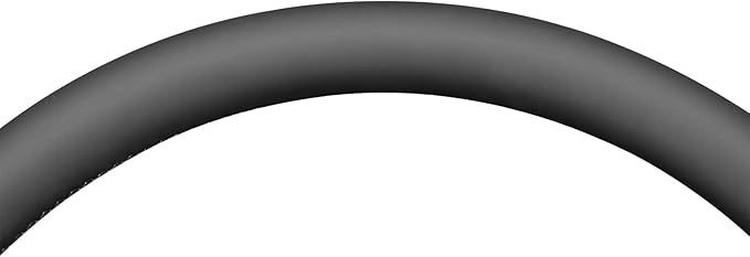 MEWANT Black Hand Stitch Steering Wheel Cover for C-Class W202 E-Class W210 W124 S-Class W140 1993-2000 Smooth Genuine Leather DIY Wrap Custom Fit Classic Car Interior Accessories