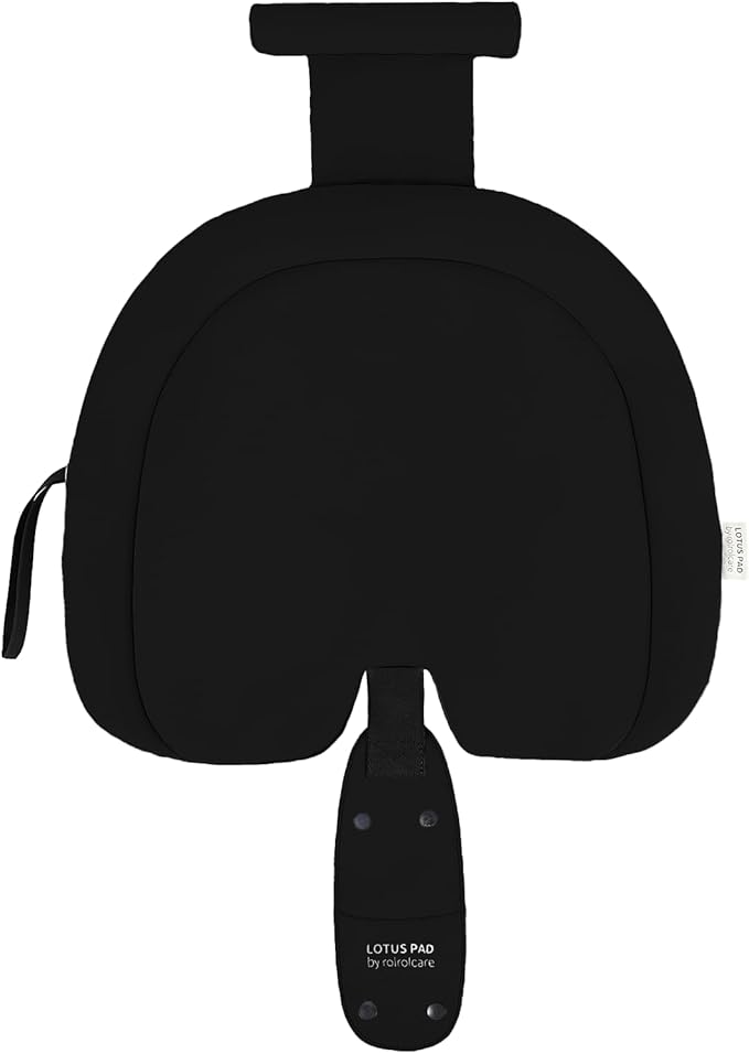 Car Seat Cushion for Pregnancy, Integrated Abdominal Pad, Elastic Breathable Fabric Reduce Rubbing Belly, Enhance Driving and Traveling Comfort (Black)