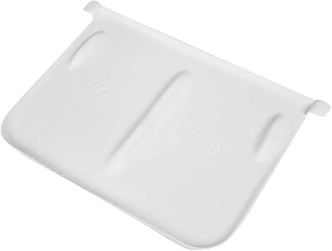 Upgrade fit Tesla Model Y(2019-2023) Center Console Wireless Charger Mat - Silicone Cover with Wireless Charging Phone Pad, Interior Accessories for Tesla Model Y(for White)