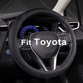 West Llama Customized Auto Car Steering Wheel Cover for Toyota Prius,86,13.75-14.25 inch