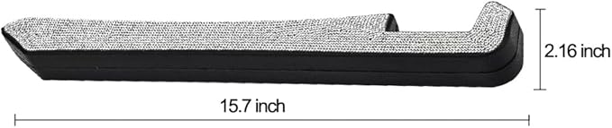cwboine 2 Pack Sparkly Diamond Car Seat Gap Filler Universal Gap Filler for Car SUV and Truck Fit Between Seats and Console Stop Things from Dropping (Black)