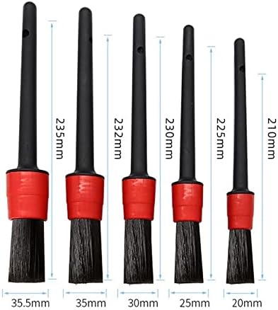 Car Cleaning Gel Cleaning Brush Car Detail Clean Interior Reusable Cleaning kit 6 PCS
