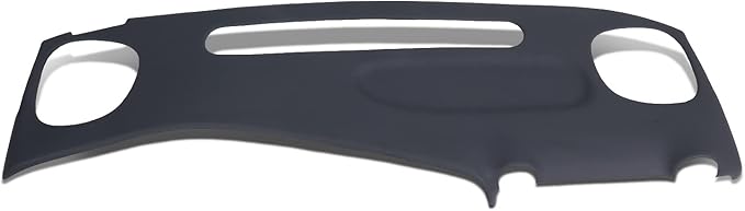 DNA MOTORING Dash Cover Overlay Compatible with 98-02 S10 Blazer Pickup / S15 Jimmy/Sonoma, Black Dash Board Cover Cap Bezel, ZTL-Y-0184