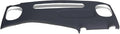 DNA MOTORING Dash Cover Overlay Compatible with 98-02 S10 Blazer Pickup / S15 Jimmy/Sonoma, Black Dash Board Cover Cap Bezel, ZTL-Y-0184