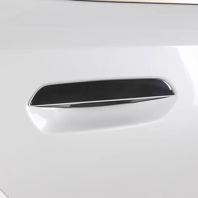 Car Exterior Door Handle Sticker Compatible with BMW X3 M50 xDrive 2025 2026, Door Handle Protector Trim (Black)