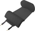 Car Seat Leg Extension with Lumbar Support Seat, Extension Pad for General Motors Car Seats, Leg and Waist Support for Car Travel (Black)