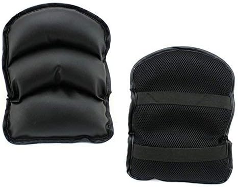 Soft PU Leather Car Armrest Pads Univeral Vehicle Auto Center Consoles Armrest Padding Protective Case Pillow Pad Cover Cushion Armrest Pillow (Black)