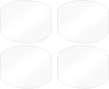 4 Pcs Car Door Handle Protector,Car Handle Protector,Door Handle Scratch Transparent Universal Door Handle Protector,for Vehicles,Door Scratch,Trucks,Suvs