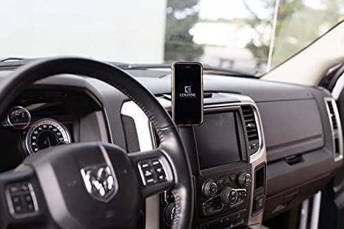 Course Motorsports DirectFit Phone Mount - Magnetic or Wireless Charging for Dodge Ram (Classic Body) - 1500/2500/3500/4500/5500 (2013-2018) Compatible with All Phones (Magnetic Charging Head)