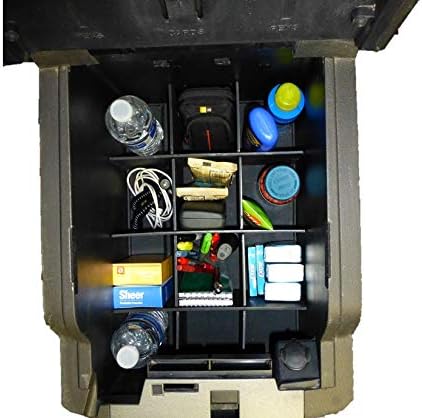 Vehicle OCD - Center Console Organizer for Ford F250 / F350 SuperDuty (2011-2016) (Full Console w/Bucket Seats ONLY) - Made in USA - SLX120