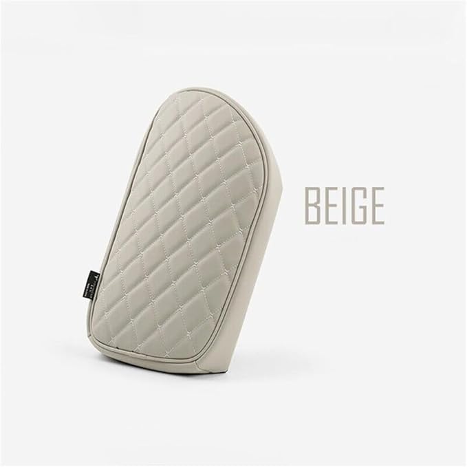 Cnaurda Memory Foam Center Console Cover Cushion Pad Car Armrest Arm Rest Cover Cushion Compatible with Genesis GV70 2022-2024 Accessories (Beige)