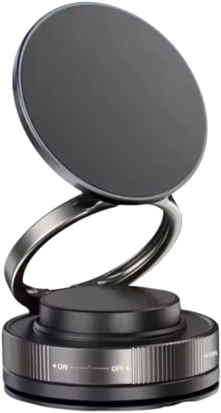 DashDok for Magsafe Car Mount Magnetic Phone Holder for Car Phone Holder Mount Dash Mounted Holders Cell Phone Holders for Your Car Accessories for Women Men for iPhone 17 16 15 14 (Upgraded Blk)