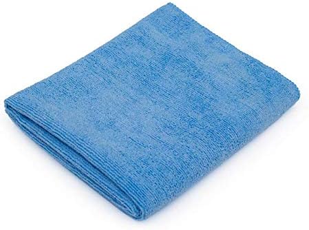 The Rag Company - Car Wash Towel - Professional Microfiber Auto Detailing and Drying Towels, Lint-Free, Streak-Free, Great for General Cleaning, 320gsm, 16in x 27in, Light Blue (Wholesale Case of 125)