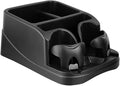Small Center Console for Cars, Trucks, Minivans, SUVs, Vehicle Organizer, Cup Holders, Car Seat Organizaer with 2 Adjustable Cup Holders for Sliding Door Hinge 2K0843397