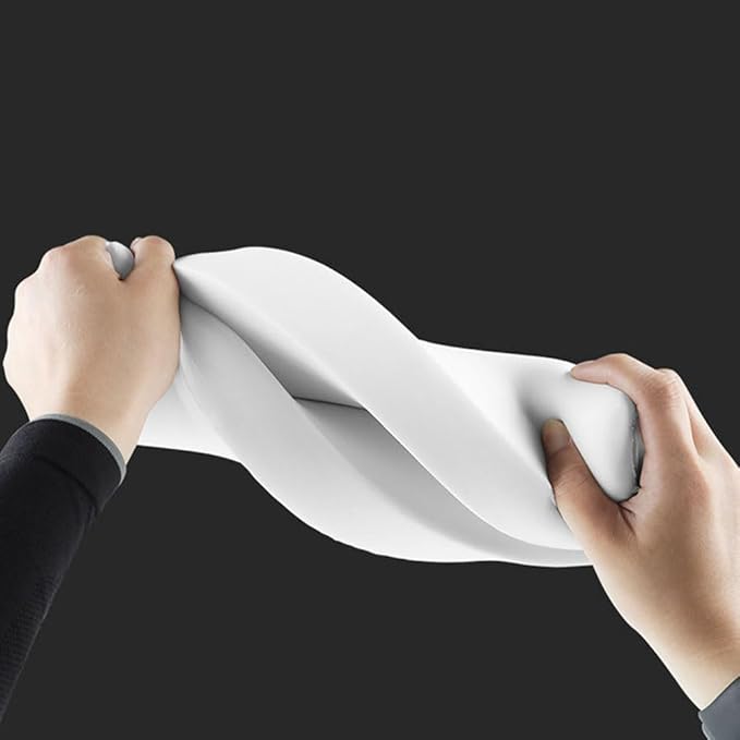 Car Armrest Box Pad for Honda Civic 2022-2025, Pu Leather Covers Arm Rest Cushion Protector Comfortable Center Console Decoration Accessories,32 * 20 * 5cm-White