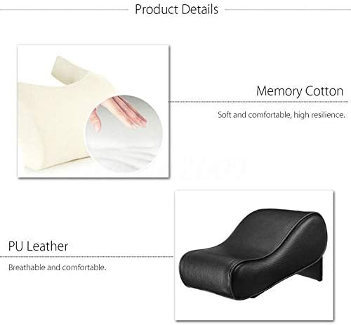 Car Armrest Box Mats Auto Center Console Support Phone Holder PU Leather Pad