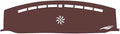 Leather Dashboard Cover Compatible with Lincoln Z（NO HUD）,Dash Board Cover mat Anti-Slip Sun-Proof and dust-Proof(Brown)