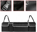 Car Trunk Organizer Oxford Interior Accessories Back Seat Storage Bag 4 Pocket