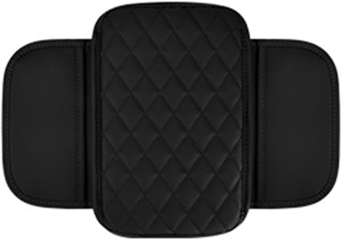 Arm Rest Cover Car for Audi A6 Avant 4G C7 2011 2012 2013 2014 2015 2016 2017 2018, Car Center Console Cushion Pad Comfortable Protector Waterproof Car Accessories,Black