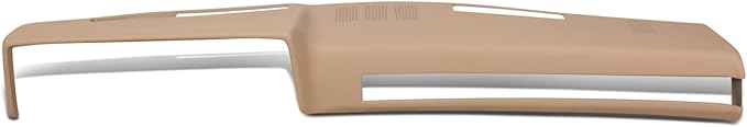 DNA MOTORING Dash Cover Overlay Compatible with 81-91 C/K/R/V Series/Jimmy, 87-91 Blazer, Neutral Dash Board Cover Cap, ZTL-Y-0286-BE