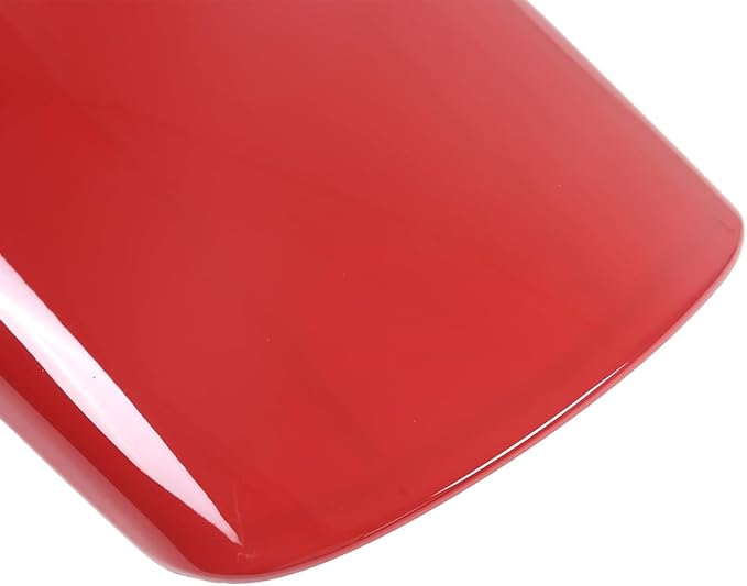 Car Center Console Pad for Chevrolet Corvette C7 2014-2019 Car Armrest Cover Leather Cushion Waterproof Car Armrest Seat Box Protector Accessories (ABS-Red)