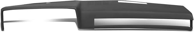 DNA MOTORING Dash Cover Overlay Compatible with 81-91 C/K/R/V Series/Jimmy, 87-91 Blazer, Black Dash Board Cover Cap, ZTL-Y-0286-BK