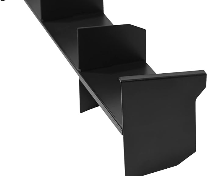 ARMORDILLO USA 8714096 Lower Glove Box Compartment Organizer Storage Bracket Insert - Textured Black Compatible With 2021-2023 Ford F150/F-150/Raptor