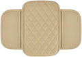 Arm Rest Cover Car for Audi A6 Avant 4G C7 2011 2012 2013 2014 2015 2016 2017 2018, Car Center Console Cushion Pad Comfortable Protector Waterproof Car Accessories,Beige