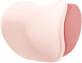 Car Headrest Lumbar Support Cushion for VW Golf VIII VI V IV III II I Mk 8 7 6 5 4 3 R GTE/GTI/GTD/Clubsport 45, Memory Foam Relieve Fatigue Breathable Car Seat Neck Pillow,Pink-Headrest