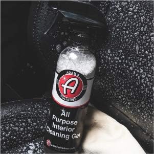 Adam's Polishes All Purpose Interior Cleaning Gel - Best For Detailing Leather Seats Vinyl Carpet Upholstery Plastic Rubber Interior Surfaces Floor Matts & Car Accessories Boat RV Parts (16 oz)