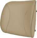 BDK Universal Fit Cushioned Back Car Support Lumbar - (Beige)