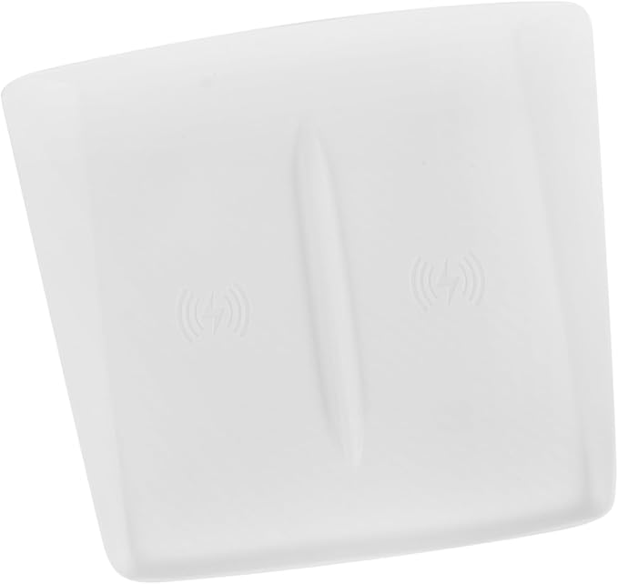 Veemoon Center Console Silicone Charging Mat Non- Pad for Model Auto Accessory for Charging and Phone Stability White