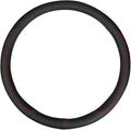 Product Truck Steering Wheel Cover PU Leather Anti Slip Anti Rub Four Season Universal 16 17 18 19inch (Black, 16inch)