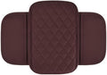 Arm Rest Cover Car for Audi A6 Avant 4G C7 2011 2012 2013 2014 2015 2016 2017 2018, Car Center Console Cushion Pad Comfortable Protector Waterproof Car Accessories,Brown