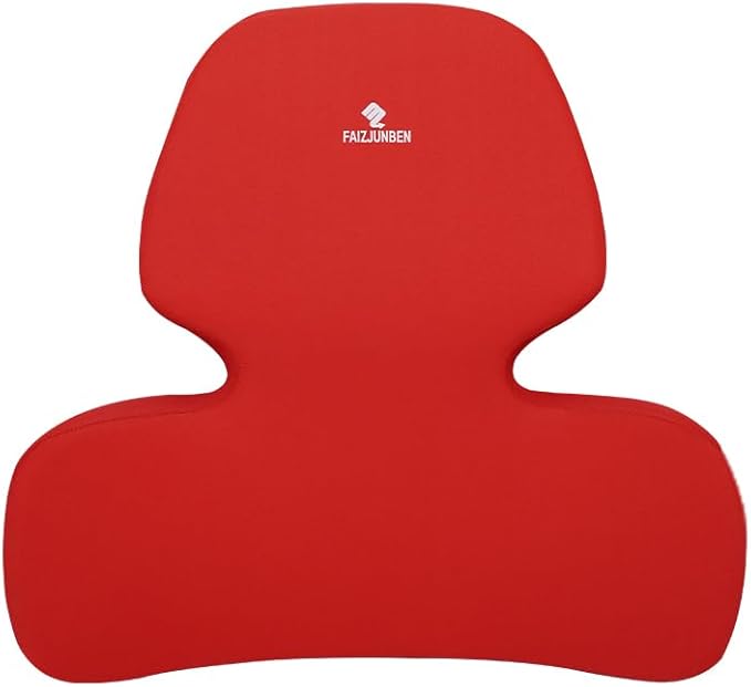 FAIZJUNBEN Lumbar Support Pillow, Memory Foam Cushion, Improve Posture and Relieve Low Back Pain, Lumbar Support for car Seats, Gaming Chairs, Office Chairs, wheelchairs