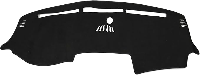 SPEEDWOW Dashboard Dash Board Cover Mat Carpet Compatible with Dodge Ram 1500 2500 3500 2019–2025 (Without Hud Models)
