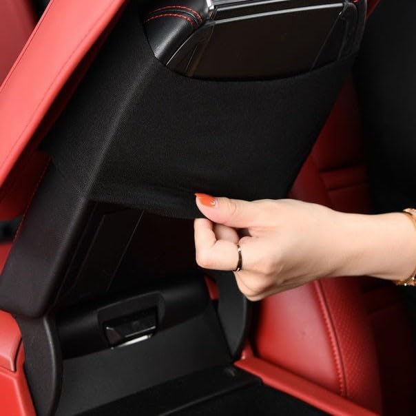 Auto Armrest Cushion Pads for Jeep Cherokee KK(2008-2013) Accessories Car Centre Console Armrest Pad Durable Material and Easy to Clean-is Waterproof and Anti-Scratch