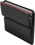 LEIWOOR Car Seat Gap Filler Organizer，Multifunctional PU Leather Console Side Pocket Organizer for Cellphones,Cards,Wallets,Keys (Black)