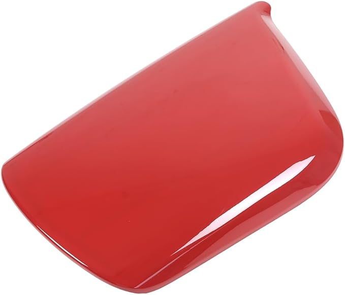 Car Center Console Pad for Chevrolet Corvette C7 2014-2019 Car Armrest Cover Leather Cushion Waterproof Car Armrest Seat Box Protector Accessories (ABS-Red)