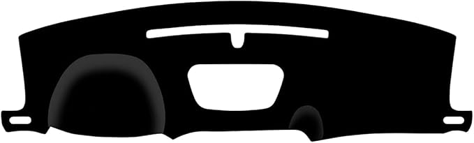 Dashboard Cover Dash Mat Compatible with 2019-2022 Chevy Chevrolet Silverado/GMC Sierra 1500 2500HD 3500HD (Black)