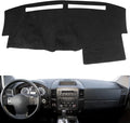 Dash Cover Dashboard Cover Mat Pad for Nissan Titan 2004-2012/ Armada 2004-2007, w/o Sensor w/o NAVI Cutout (Black) Y30