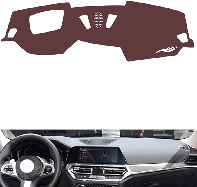 Leather Dashboard Cover Compatible with BMW New 2 Series (HUD 2022，Dash Cover, Non-Slip Dash Cover, Dash mat Dashboard Cover, Interior Dash Covers