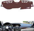 Leather Dashboard Cover Compatible with Mercedes C Class 2011-2013，Dash Cover, Non-Slip Dash Cover, Dash mat Dashboard Cover, Interior Dash Covers