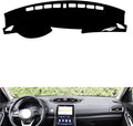 leather dashboard cover Compatible with HyundaiHyundai IX25 2020，dash cover（black）
