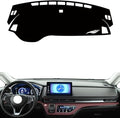 leather dashboard cover Compatible with HONDA Elysion 2022-2024，dash cover（black）
